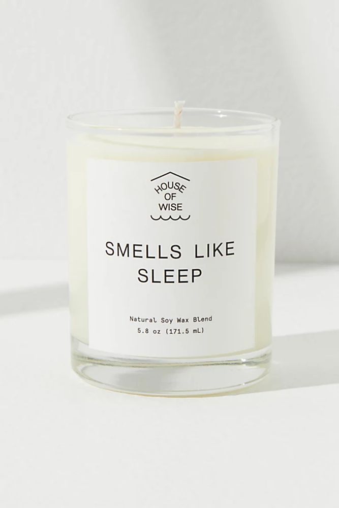 House of Wise Smells Like Sleep Candle by House of Wise at Free People, One, One Size