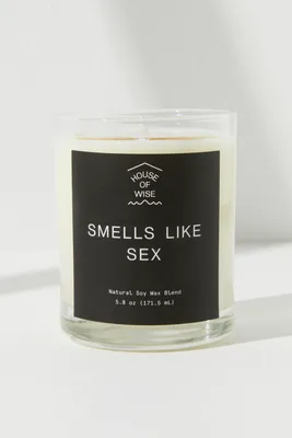 House of Wise Smells Like Sex Candle