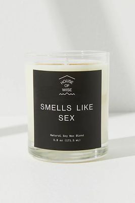 House of Wise Smells Like Sex Candle by House of Wise at Free People, One, One Size