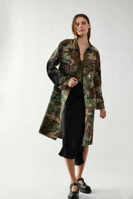At Ease Camo Trench