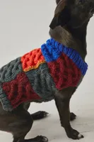 Patchwork Dog Sweater