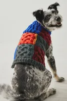 Patchwork Dog Sweater