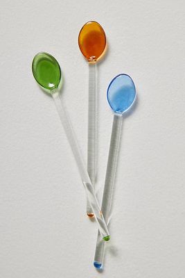 Filtrum Glass Coffee Spoon by at Free People, One