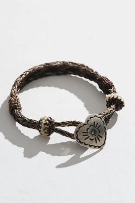 Heart Concho Bracelet by Chamula at Free People, Brown, One Size