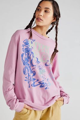 Pink Floyd Swirled Long Sleeve Tee by Daydreamer at Free People,