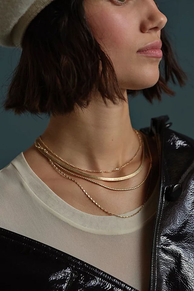 free people lara layer choker