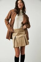 Keira Pleated Mini Skirt by Free People, US