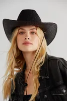 Outlaw Straw Cowboy Hat