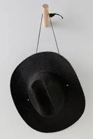 Outlaw Straw Cowboy Hat