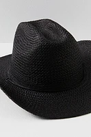 Outlaw Straw Cowboy Hat