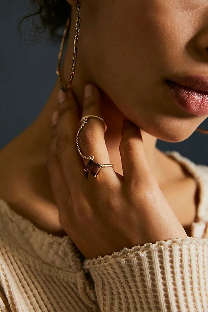 Wendyl Double Ring by Free People, One