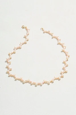 Babyanything Dream Drop Pink Pearl Necklace