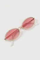 Marquee Round Sunglasses by Free People, One