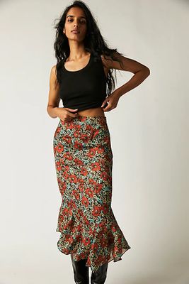Everything's Rosie Midi Skirt by Free People, Combo, US