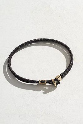 Miansai Orson Loop Bungee Rope Bracelet by Miansai at Free People, Black Brown Gold Vermeil, One Size