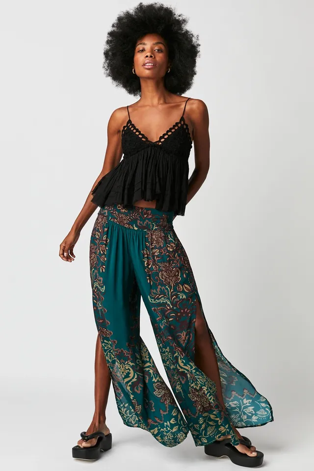 Free People Trousers and Pants  Buy Free People Love So Right Wide Leg Pant  Online  Nykaa Fashion