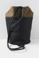 RAINS BUCKET SLING BAG MINI - WOOD