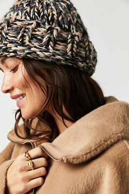 Lighthouse Marled Slouchy Beanie by Loopy Mango at Free People, One