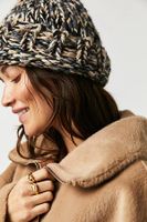 Lighthouse Marled Slouchy Beanie by Loopy Mango at Free People, One