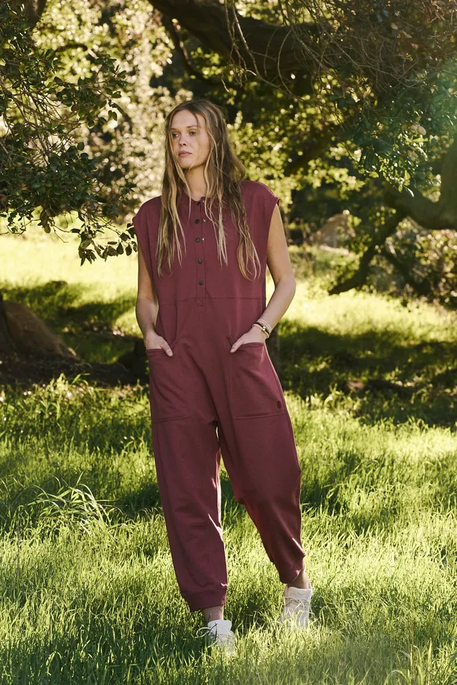 Red Jumpsuit  Caralina Style