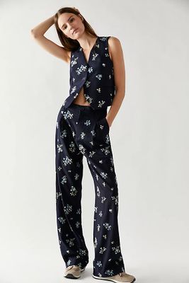 Driftwood Nola Sky Vest Suit by at Free People, Sky,