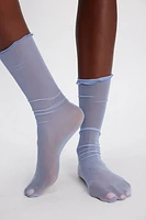 Tulle Crew Socks