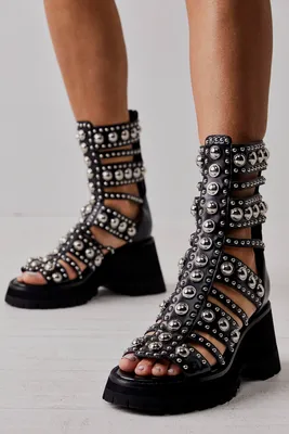 Siren Studded Gladiator Sandals