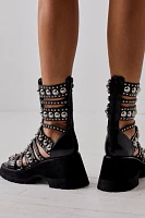 Siren Studded Gladiator Sandals