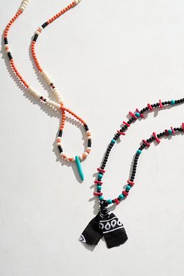Dr. Collectors Beaded Necklace by at Free People, One