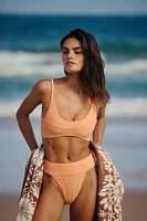 free-est Dylan High-Waist Bikini Bottoms