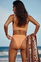 free-est Dylan High-Waist Bikini Bottoms