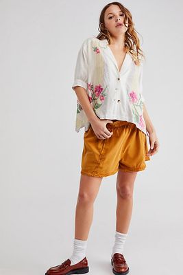 Get Free Poplin Pull-On Shorts by People,