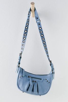 Chelsea Crossbody Bag by Free People, Blue Steel, One Size