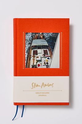 Slim Aarons: Great Escapes Hardcover Journal by ABRAMS The Art Of Books at Free People, One