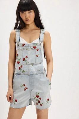 Driftwood Embroidered Shortalls