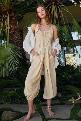 Marybeth One-Piece by FP Beach at Free People, Peach Sands,