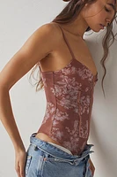 Night Rhythm Printed Bodysuit