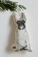 Silkscreen French Bulldog Ornament