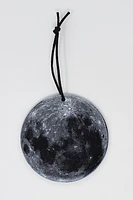 Plexi Silkscreen Full Moon Ornament