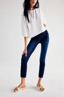 We The Free Knockout Mid-Rise Crop Jeans