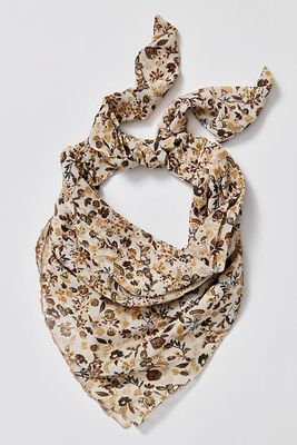 Honey Hair Scarf by Curried Myrrh at Free People, Neutral, One Size