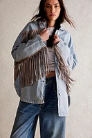 Fringe Out Denim Jacket