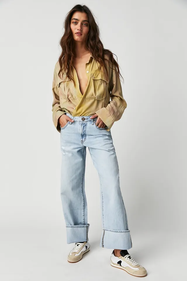 DENIMIST Dena high-rise wide-leg jeans