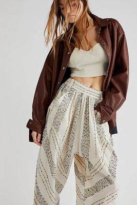 Once Upon Yarn Dye Pants by Free People,