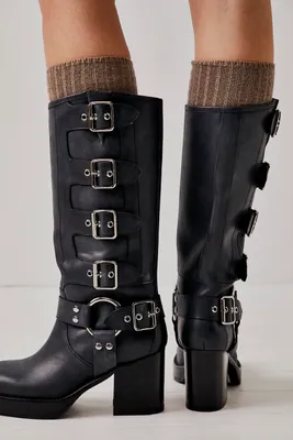 Buckle Up Baby Moto Boots