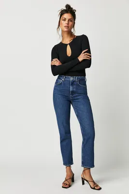 AGOLDE High-Rise Stovepipe Jeans
