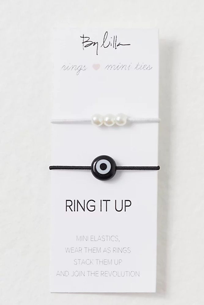 By Lilla Ring Hair Tie Pack at Free People, One