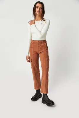 MOTHER The Rambler Cargo Ankle Pants