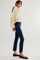 MOTHER The Mid-Rise Dazzler Ankle Jeans