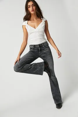 MOTHER Super Low-Rise Weekender Jeans